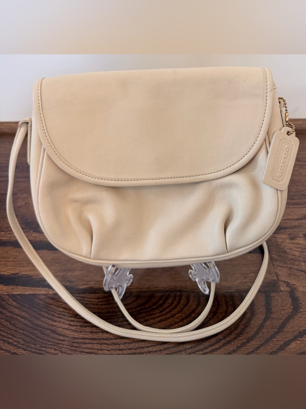 Vintage Coach 4111 Cafe Bag - Bone